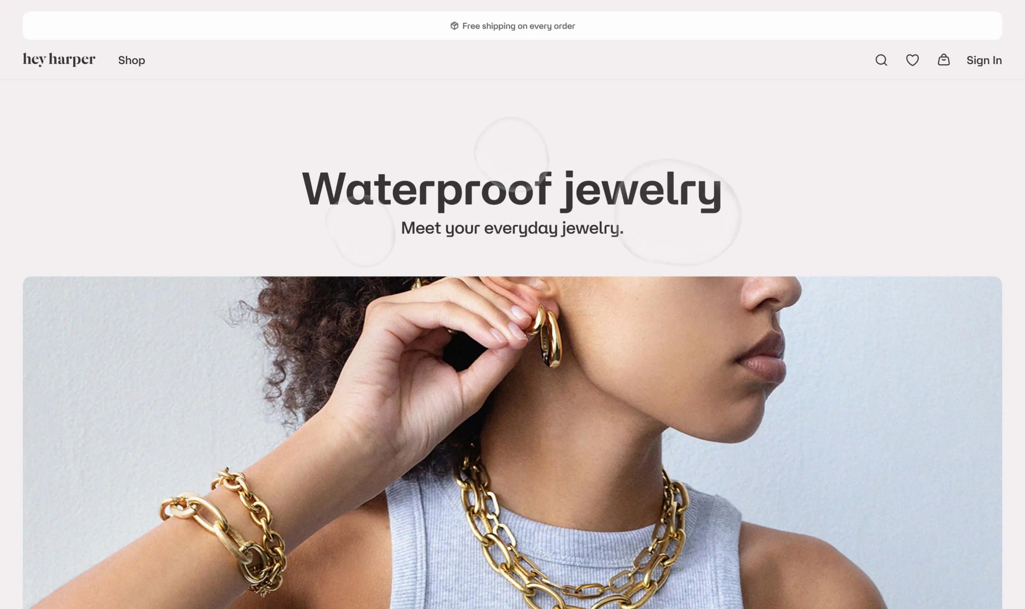 Capture d'écran d'un site web avec un design moderne réalisé par votrewebsite